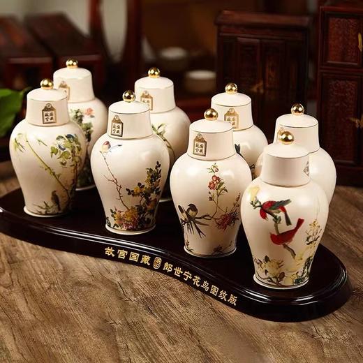 故宫郎世宁花鸟图御酒52度 500ml*8 商品图3