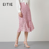 EITIE爱特爱夏季新款高腰a字不规则下摆优雅包臀蕾丝半身裙B2206916 商品缩略图0
