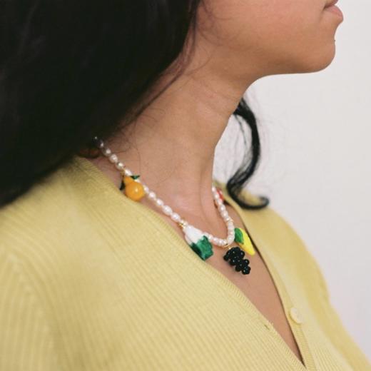 订购8周到｜Ninfa-Multi-满满维C 珍珠 项链［葡萄牙设计师］ 商品图3