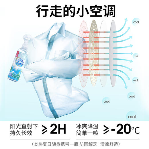 降温喷雾剂-150ml 商品图0