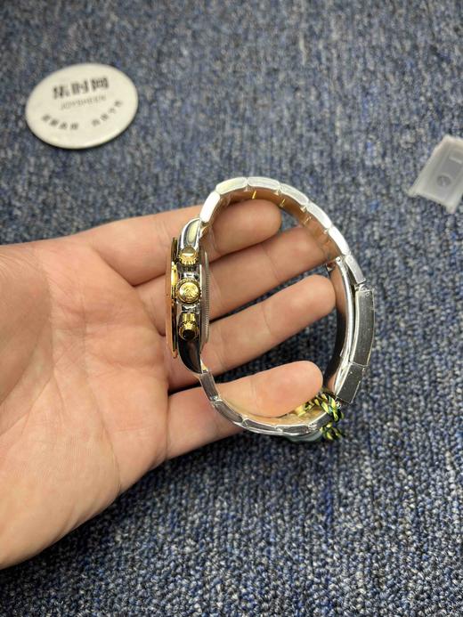 劳力士 宇宙计型迪通拿系列 间金黑盘 男士腕表 表盘尺寸：40mm×12.4mm 实测！ 商品图4