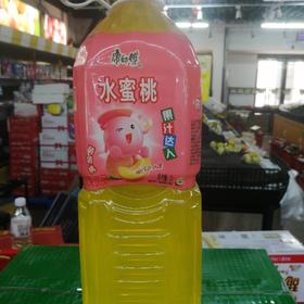 康师傅水蜜桃水果饮料2L