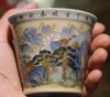 新粉结合工笔山水杯 商品缩略图0