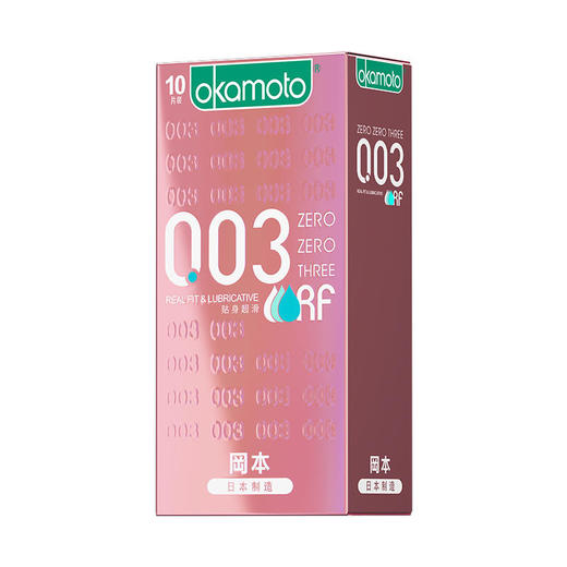 【0.03薄+贴身超滑】003冈本OK避孕套-0.03贴身超滑 商品图6