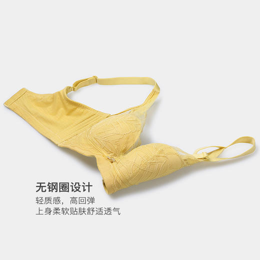 美季美优H春意系列云感棉文胸W251A01 商品图3
