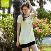 I’d爱帝女式夏季短袖冰丝莫代尔睡裙 商品缩略图1