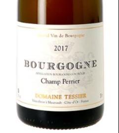 2020 Tessier, Bourgogne Champ Perier【闪送】（65折）