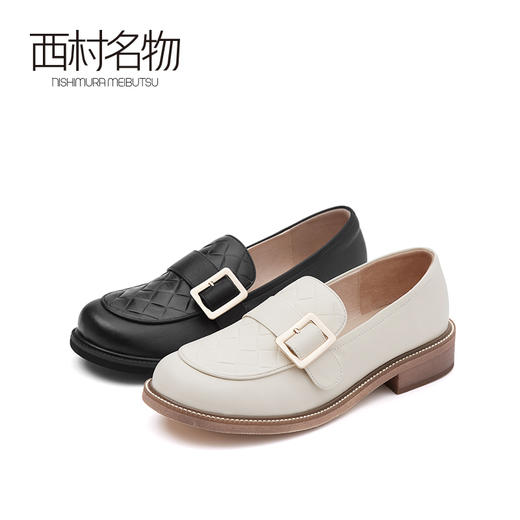 西村名物2021春季新款休闲舒适乐福鞋X21AM11221 商品图0