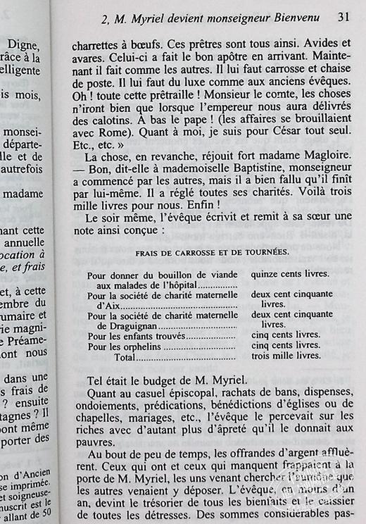 【中商原版】雨果 悲惨世界全集 法文原版 Victor Hugo 商品图8