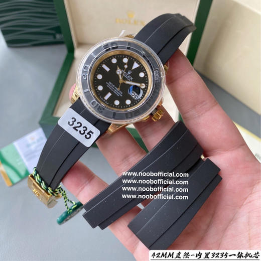 『v厂victory』clean厂C新款劳力士游艇名仕YACHT-MASTER 42mm 黄金游艇 正品开模，双向旋转外圈，不再松松垮垮，力度手感正品调教➕42毫米，做工精良，打磨精细，精品无疑❕❕❕ 商品图10