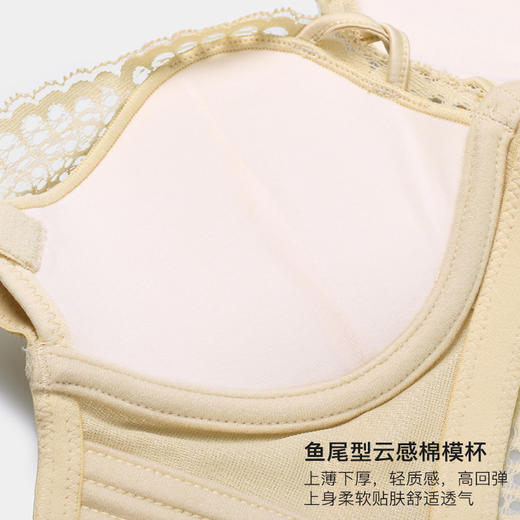 美季美优X灵动系列云感棉文胸W251A03 商品图2