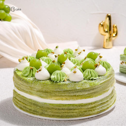 【限时特惠】开心果青提千层，可选6/8英寸 商品图1