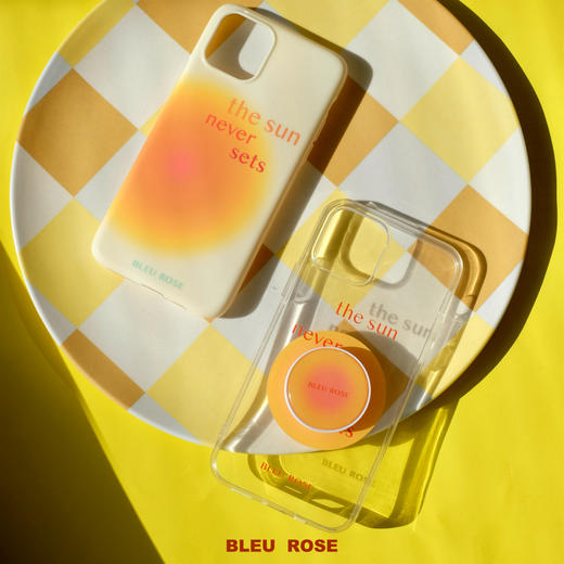 日不落手机壳 BLEU et ROSE 奶油色/透明色（无手机气囊） 商品图1