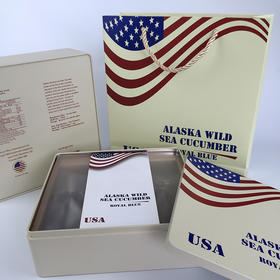 阿拉斯加淡干红参红刺参野生海参两种规格可选（一般贸易）