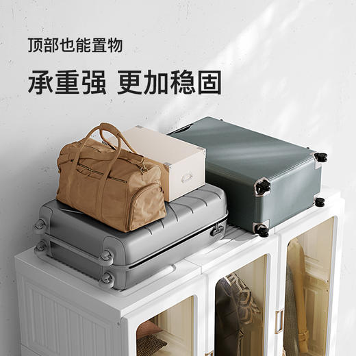 蚂蚁盒子免安装折叠衣柜简约家用卧室出租房、免安装鞋盒 商品图4