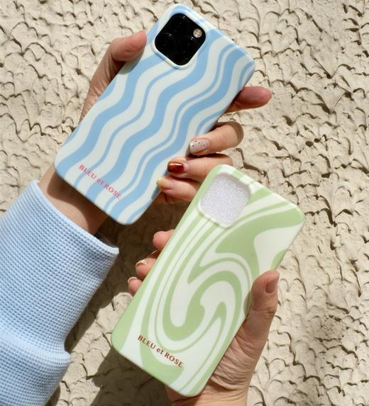 【波浪山丘】手机壳 BLEU et ROSE 波浪/山丘/草莓格子 商品图2