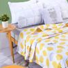 【夏日清凉 一触即达】柠檬夏被 冰丝凉感 夏日沁爽，吸湿透气 亲肤舒适，这个夏天 你的被子应该带有柠檬香 商品缩略图2