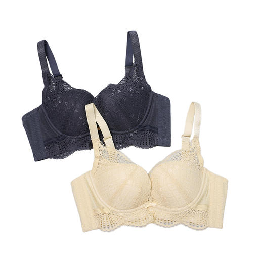 美季美优X灵动系列云感棉文胸W251A03 商品图4