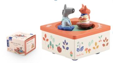 法国moulinroty树林里的苹果系列音乐盒 商品图0