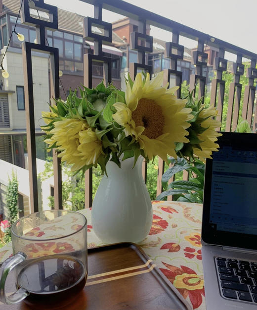 奶油向日葵 5枝/扎   商品图9