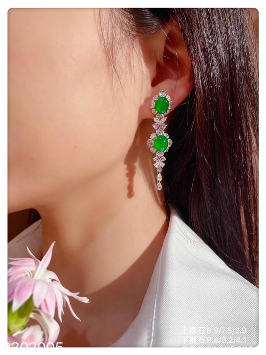 设计款绿蛋耳坠【2302005】具体价格微信咨询 商品图4