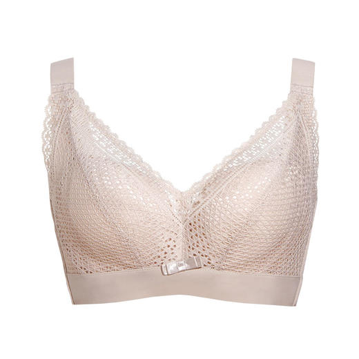 【满3件/59元】【75C】【C杯单件】【秀黛】仲夏光年软圈拼棉杯文胸E5110007C【专柜同款】 商品图4