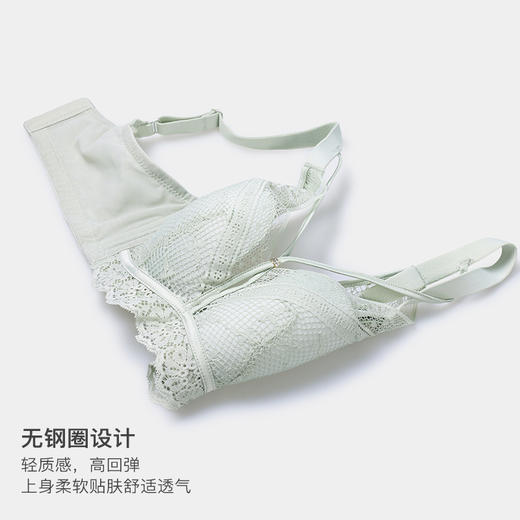 美季美优H缪斯系列云感棉文胸W251A04 商品图3
