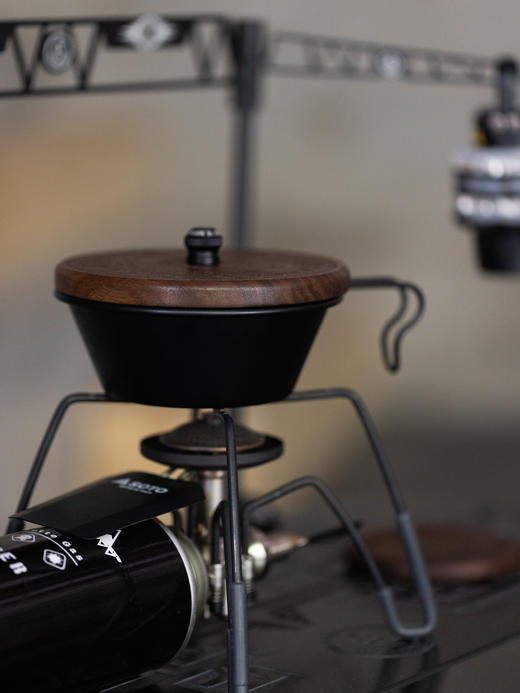 Outdoor Yogui 黑胡桃木多用途碗盖 商品图0