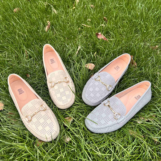 西村名物2022春季新款单鞋女减龄小香风平底鞋X22AE17331 商品图0