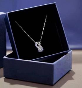 【超值秒杀】-施华洛世奇舞动交错项链