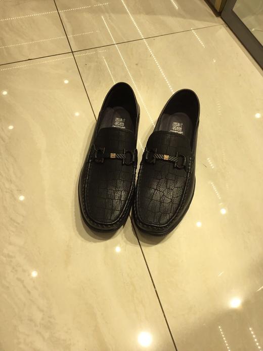 西村名物2020秋季新款男士经典休闲皮鞋X10CW31561 商品图0