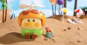  番茄上新｜连盲盒也有小风扇啦，小鹦鹉BEBE飞行帽盲盒陪你清凉一夏~ 