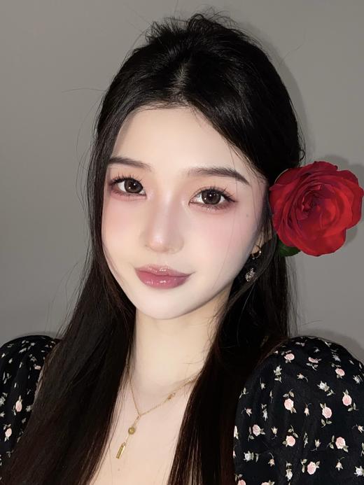 kikicon 月抛 美瞳 糖心奶栗 直径14.5mm 着色14.1mm 商品图5