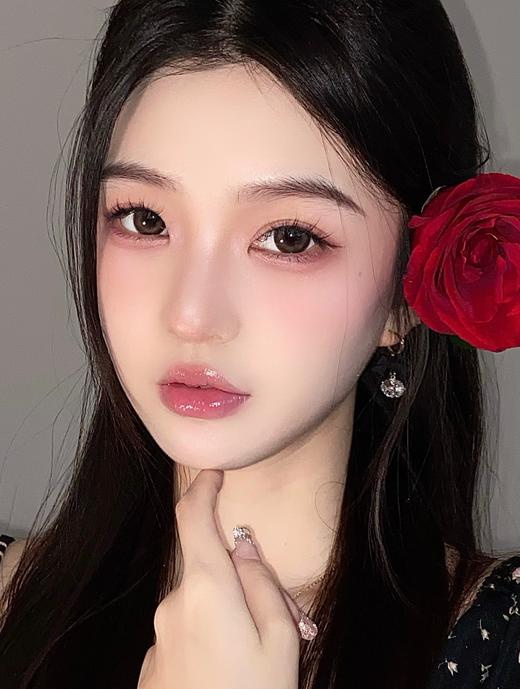 kikicon 月抛 美瞳 糖心奶栗 直径14.5mm 着色14.1mm 商品图4