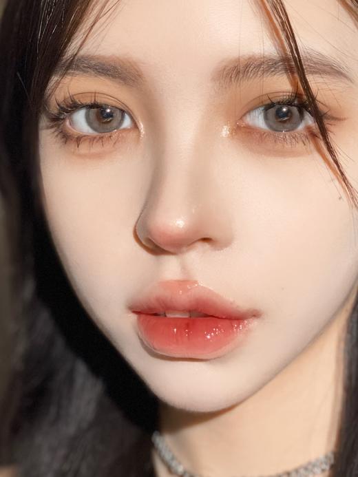 kikicon 月抛美瞳 迷雾白茶 直径14.5mm 着色14.2mm 商品图10