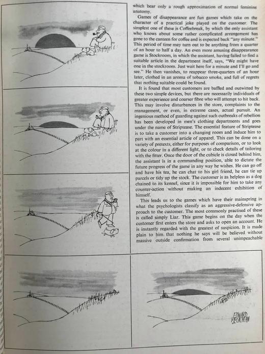 1968年1-6月 英国讽刺漫画杂志《笨拙》（含多幅彩色） 数百幅插图 漆布精装16开 商品图11