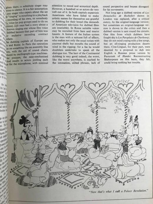 1968年1-6月 英国讽刺漫画杂志《笨拙》（含多幅彩色） 数百幅插图 漆布精装16开 商品图8