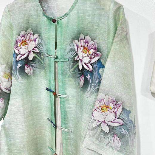 【线上专属】新款高定款开衫（22710344-天缥） 商品图1