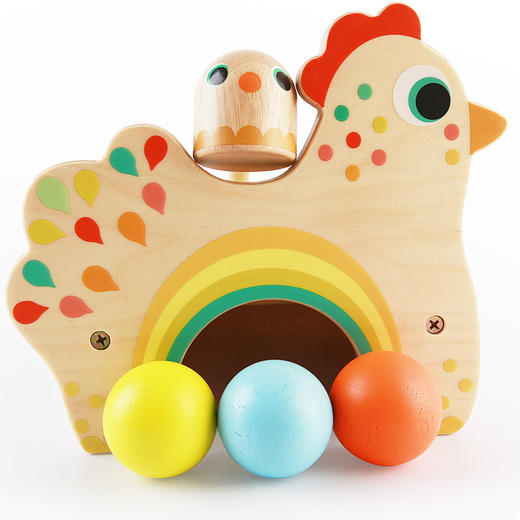 DJECO打桩台敲球台早教敲敲乐儿童玩具宝宝敲击锤子敲打1-2岁益智 商品图4