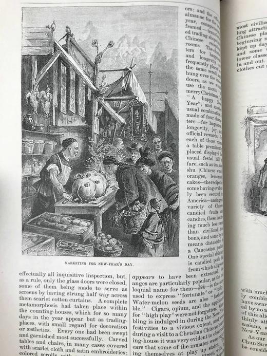 1880年12月-1881年5月 哈泼斯杂志 数百幅版画插图 精装16开 商品图9