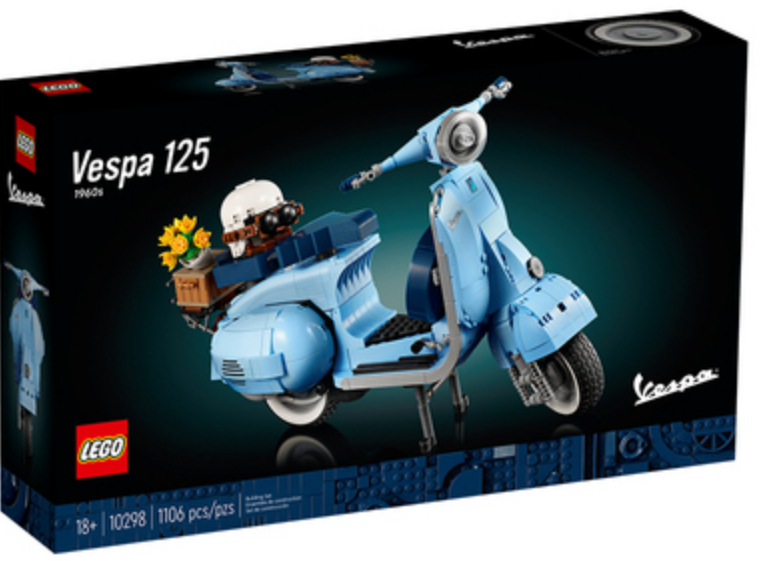 乐高Vespa摩托车 L10298