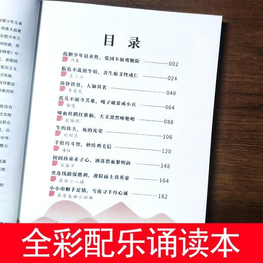 (仓发) 少年英雄诗画传 全彩配乐诵读本 儿童文学 青少年爱国主义教育诗歌诵读本 小学生课外书/首都师范大学出版社/李俊/9787565665677 商品图3