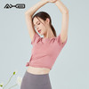 2022爱暇步夏季新品运动瑜伽服简约修身百搭T恤A22067JDA 商品缩略图5
