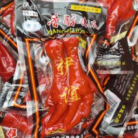 【批发】伊谊酱香香鸡爪100g/袋