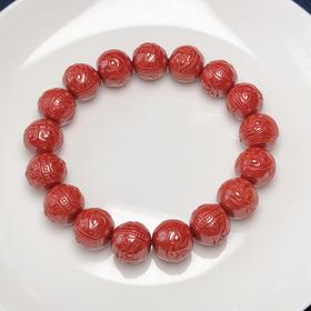 男款帝王砂仿古手链 直径12毫米左右 饰品美物