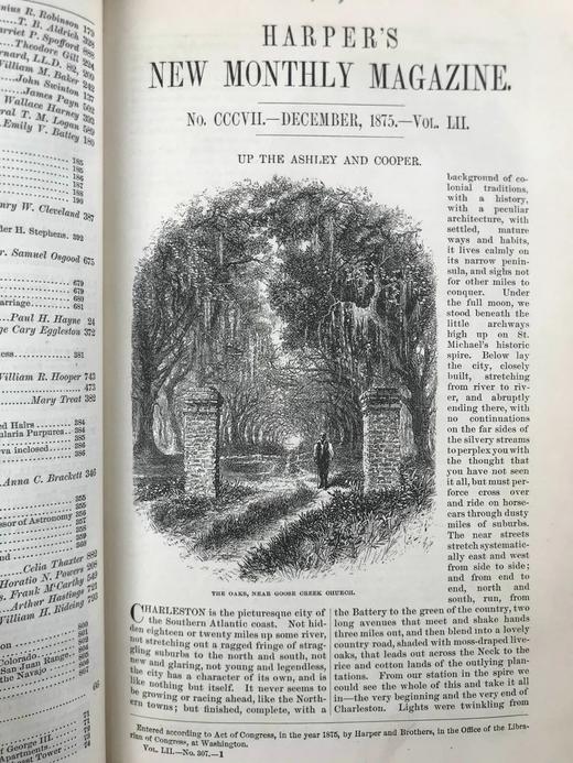 1875年12月-1876年5月 哈泼斯杂志 数百幅版画插图 精装18开 商品图5