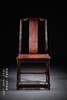 红桥红  家具严选  大红酸枝（交趾黄檀）【素面 S背 不出头 餐椅】 商品缩略图1