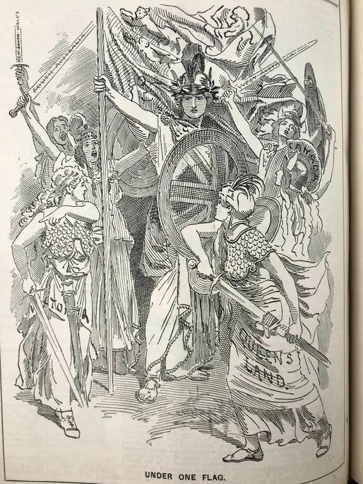 1899年7-12月 英国讽刺漫画杂志《笨拙》 数百幅插图 漆布精装16开 商品图8