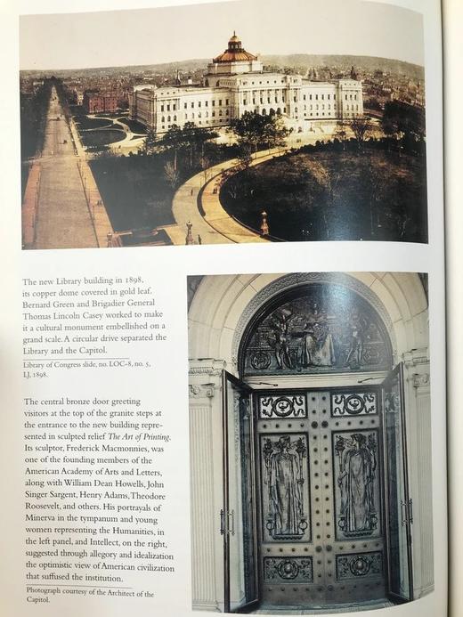 美国国会图书馆的故事 约200幅插图 精装16开 商品图11
