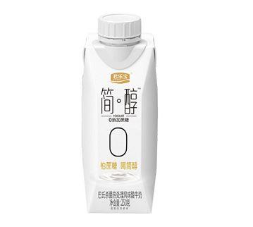君乐宝简醇酸奶*0添加蔗糖/经典原味200g*12盒 商品图1